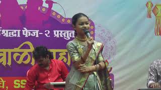 Riya Naik  Maza Ladka Dev Bappa  Padwa Pahat [upl. by Cirderf]