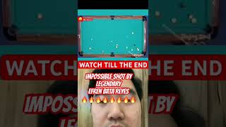 IMPOSSIBLE SHOT BY LEGENDARY EFREN BATA REYES efrenbatareyes shorts billiards [upl. by Violette]