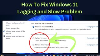 How To Fix Windows 11 Lagging and Slow Problem ✅Genuine Working Steps in 2024 [upl. by Gudrin]