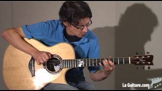 Michel Pellerin luthier  Montreal guitar Show 2012 by Martin Toussaint [upl. by Emmerich]