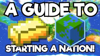 A Guide To Starting A Nation On EarthMC [upl. by Ailhad110]