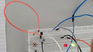 Transistor switch circuit to operate relay which operates LED onoff [upl. by Ramel]