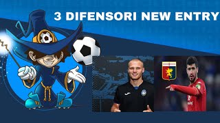 3 DIFENSORI NEW ENTRY CONSIGLI ASTA FANTACALCIO 20232024 [upl. by Iznekcam]