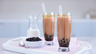 Brown Sugar Milk Tea Recipe  Yummy PH [upl. by Noxaj]