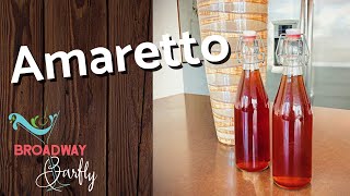 How to make homemade amaretto liqueur 🥃 fast and easy [upl. by Elyl]