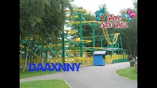 Parc saint paul  La souris verte on ride full hd [upl. by Vanden664]