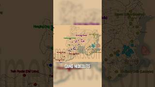 All RDR2 Maps for 100 Completion  rdr2gamingshorts [upl. by Pomfret]