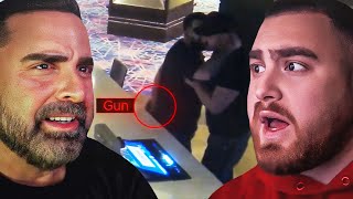 LosPollosTV And Dad React To Police Hunt Down The Hard Rock Casino Shooter [upl. by Ahselat153]