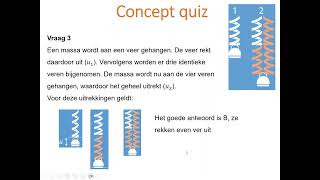 Conceptquiz  Krachten berekenen [upl. by Adikam]