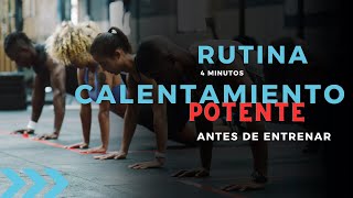 CALENTAMIENTO para antes de hacer EJERCICIO 4 MINUTOS [upl. by Ainit836]