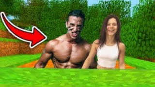 JE TROLL TIBO INSHAPE ET JUJU FITCATS AVEC LA LAVE ET LES TNT SUR MINECRAFT  💥 [upl. by Hadria33]