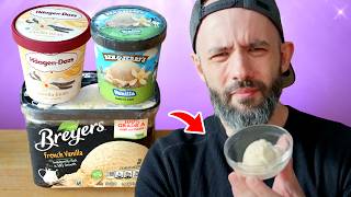 Ranking Every Vanilla Ice Cream  Ranked With Babish [upl. by Saxela805]