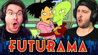 FUTURAMA Season 4 Episode 1 REACTION  Kif Gets Knocked Up a Notch [upl. by Adianes509]