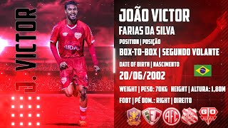 João Victor Farias ⚽ BoxtoBox Midfielder  Segundo Volante ⚽ Highlights 2024 [upl. by Dempsey194]