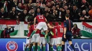 Hungary vs Norway 21 Playoff  Euro 2016 France 11152015  Budapest [upl. by Sherri895]