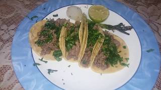 TACOS DE SUADERO AL quotESTILO CHILANGOquot [upl. by Nodnarbal]