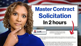 FREE 2 Hour Course on Federal Government Solicitation For Beginners [upl. by Leone]