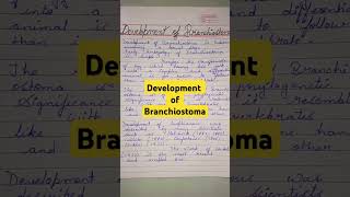 bsc botany assignment semester development herdmania branchiostomashortvideo youtubeshorts💫 [upl. by Nilloc757]