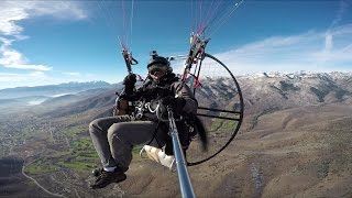 50 Miles Or Bust  Paramotor Ultimate Personal Flying Machine [upl. by Galatea]