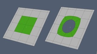 LightWave 3D  Hole into a SubD Mesh [upl. by Shayna]