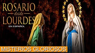 Rosario desde Lourdes en Español de HOY MISTERIOS GLORIOSOS miércoles 2 de octubre de 2024 [upl. by Erreit369]