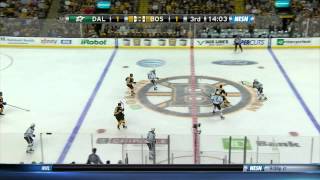 Dennis Seidenberg hits Vernon Fiddler 11513 [upl. by Edualc]