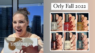 Orly Fall 2022 Surrealist Collection  Review with live swatches amp comparisons [upl. by Chandra423]