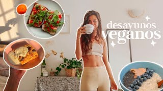 Una Semana de Desayunos Veganos y Saludables [upl. by Iddo78]