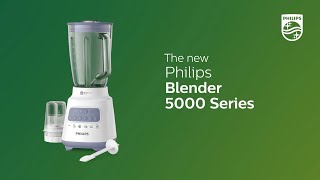 Philips Blender  Blend 40 finer and crush ice perfectly [upl. by Ashia719]