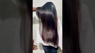 Nanoplastia hair treatment  hair straightening  viralvideo hairstyle shortvideo shorts [upl. by Regazzi]