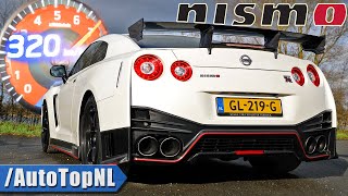 NISSAN GTR NISMO R35  0320 POV ACCELERATION TOP SPEED amp SOUND by AutoTopNL [upl. by Bliss]