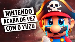 A NINTENDO SÓ VAI PARAR QUANDO ACABAR COM TODO O CÓDIGO DO YUZU [upl. by Ielarol]