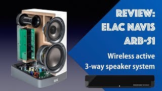 Elac Navis ARB 51 Active wireless speakers [upl. by Eiddam]