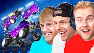 Rocket League Met De GEBROEDERS KNOL [upl. by Nosnar]