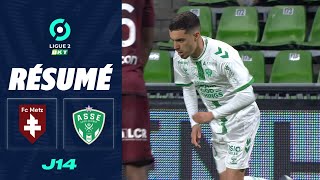 FC METZ  AS SAINTÉTIENNE 3  2  Résumé  FCM  ASSE  20222023 [upl. by Gnuhp]