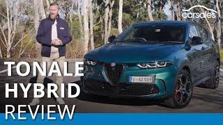 2023 Alfa Romeo Tonale Hybrid Review  Premium Italian motoring rebooted via stylish new small SUV [upl. by Niels]