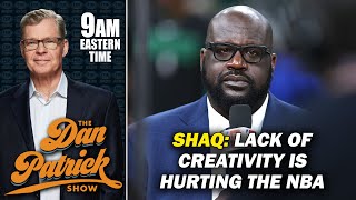 Shaq Explains Why NBA is in Decline and Why the Joel Embiid Situation Bothers Him  DAN PATRICK SHOW [upl. by Grosvenor]