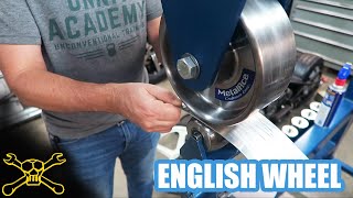 How To Use An English Wheel  Simple Instruction [upl. by Cecilio835]