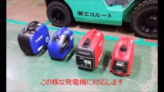 「ぱかっと」かぶせる 防音装置（発電機防音ボックス）試作動画 [upl. by Bixby]