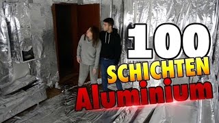 100 Schichten ALUMINIUM 😱😳  PRANK [upl. by Thirzia]