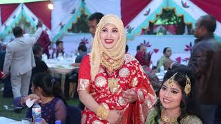 Raju ampTrisha Wedding Film বর যাত্রার অনুষ্ঠান তিশার বাড়িতে [upl. by Llennod]