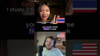 English conversation with Thai student  Part 1  english learnenglish englishlanguage [upl. by Creamer]