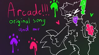 Arcade 🩷💜💚 original song and mv  FW [upl. by Ahsilek]