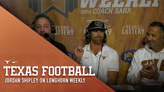 Jordan Shipley on Longhorn Weekly Oct 27 2023 [upl. by Judah]