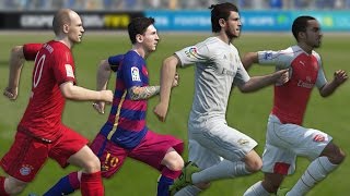 FIFA 16 Speed Test  Fastest Right Wingers RWRMRF in FIFA [upl. by Hercules]