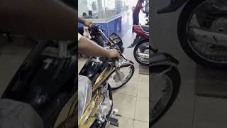 Honda CG125 self start 2025 model golden edition MH vlogs official mh [upl. by Gavrilla503]