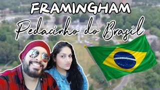 FRAMINGHAM MASSACHUSETTS CIDADE DE BRASILEIROS [upl. by Yert]