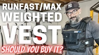 RUNFASTMAX Weighted Vest Review [upl. by Karon]