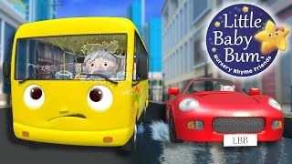 Wheels On The Bus  Nursery Rhymes for Babies by LittleBabyBum  ABCs and 123s [upl. by Clayson]