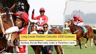 LONG LEASE wins The Calcutta 1000 Guineas Gr3 [upl. by Enawyd]